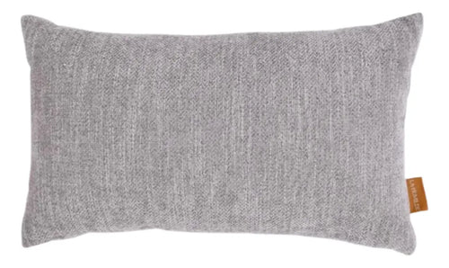 Cojín Relleno Decorativo Artesanal Poliéster Gris