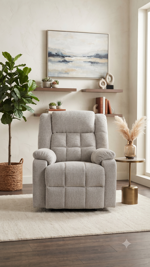 DENVER - SILLON RECLINABLE ELECTRICO CON MASAJE