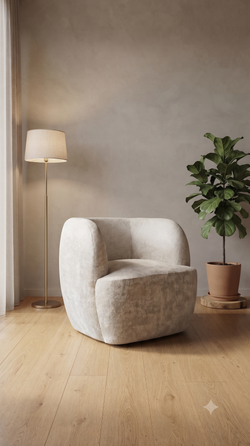 DUNA - SILLON OCASIONAL GIRATORIO